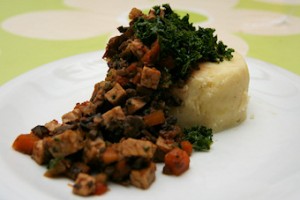 tempeh bourguignon