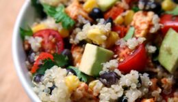 Mexican Tempeh Quinoa Salad