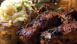 Balsamic BBQ Seitan and Tempeh Ribs